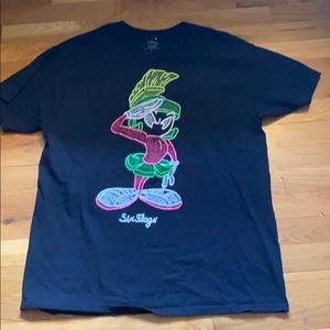 Looney Toons Neon Martian Tshirt